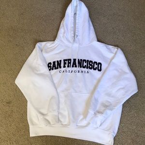 White San Francisco Hoodie